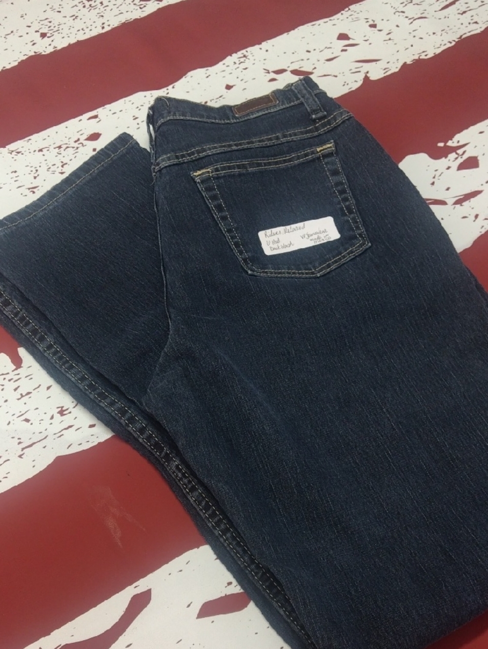 Riders by Lee Dark Blue Straight Leg Denim Jeans